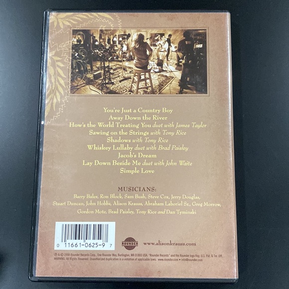 Alison Krauss: A Million Miles or More - Music DVD - Picture 2 of 4